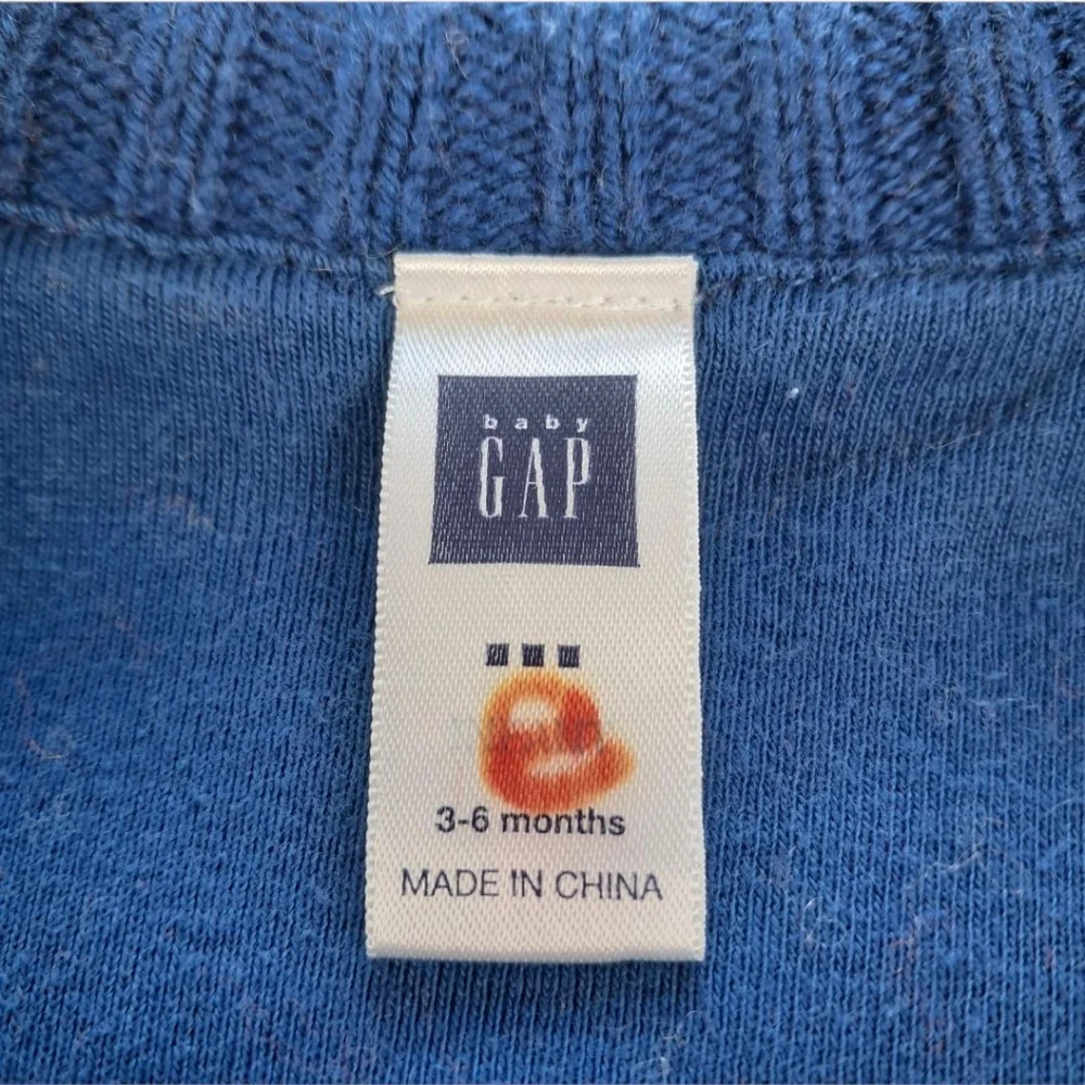 GAP Multicolor Striped Sweater Size 3-6 Months